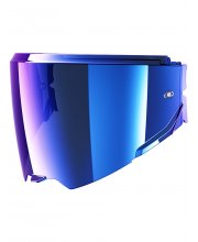 Blue Shark OXO Iridium Visor at JTS Biker Clothing