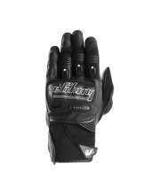 Black/White Furygan Waco Evo 2 Motorcycle Gloves At JTS Biker Clothing