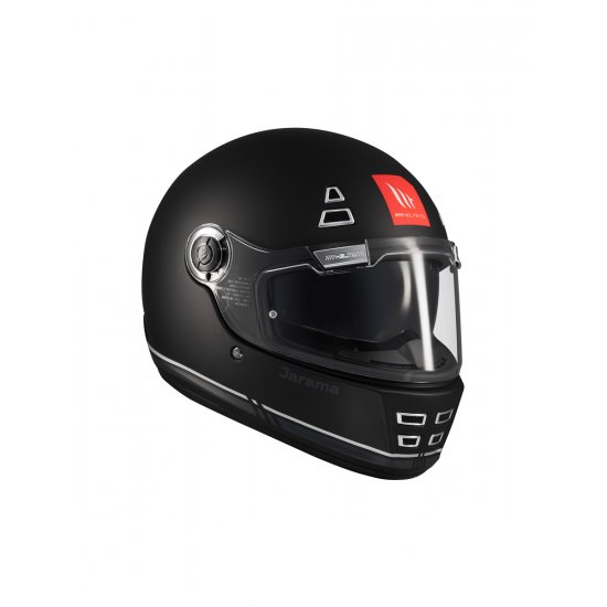 MT Jarama SV Plain Motorcycle Helmet At JTS Biker Clothing