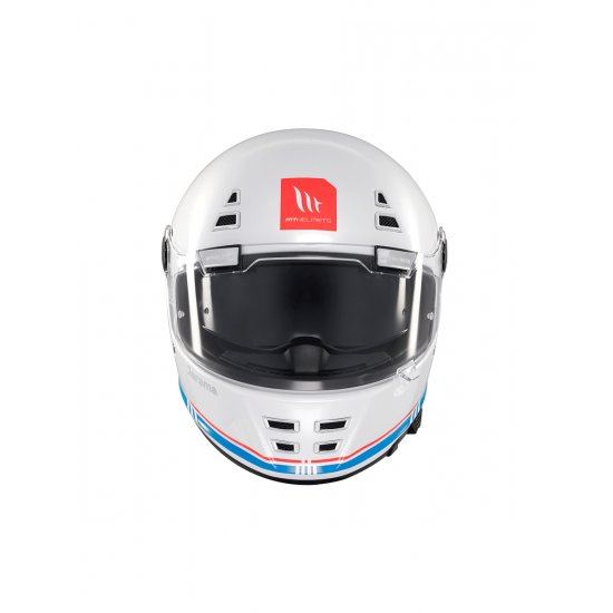 MT Jarama SV Plain Motorcycle Helmet At JTS Biker Clothing