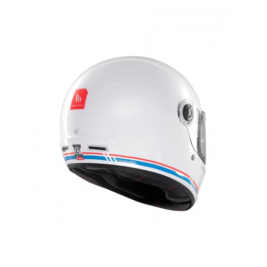 MT Jarama SV Plain Motorcycle Helmet At JTS Biker Clothing