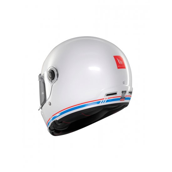 MT Jarama SV Plain Motorcycle Helmet At JTS Biker Clothing