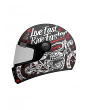 MT Jarama SV Art Motorcycle Helmet At JTS Biker Clothing 