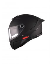 MT Thunder 4 Plain Motorcycle Helmet At JTS Biker Clothing