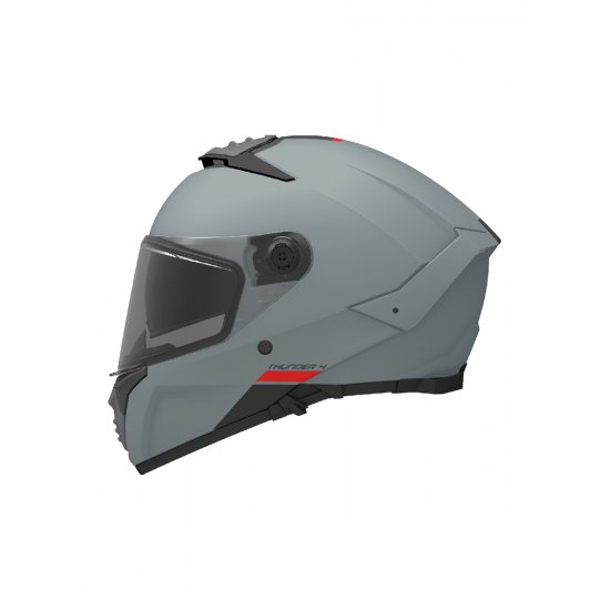 MT Thunder 4 Plain Motorcycle Helmet At JTS Biker Clothing