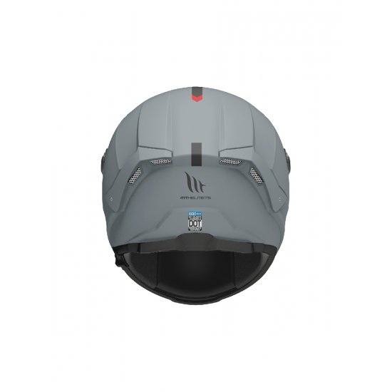 MT Thunder 4 Plain Motorcycle Helmet At JTS Biker Clothing