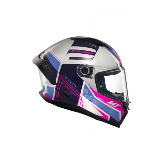 MT Stinger 2 Tron Motorcycle Helmet At JTS Biker Clothing