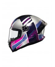 MT Stinger 2 Tron Motorcycle Helmet At JTS Biker Clothing