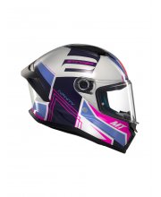 MT Stinger 2 Tron Motorcycle Helmet At JTS Biker Clothing