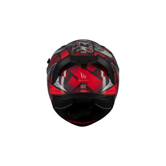 MT Braker Fury Motorcycle Helmet At JTS Biker Clothing