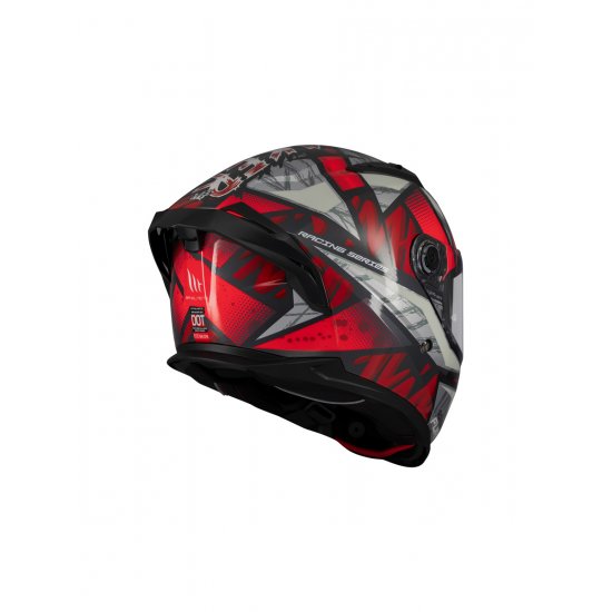 MT Braker Fury Motorcycle Helmet At JTS Biker Clothing