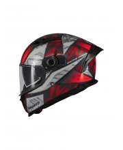 MT Braker Fury Motorcycle Helmet At JTS Biker Clothing