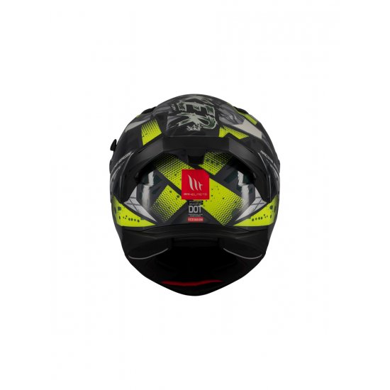 MT Braker Fury Motorcycle Helmet At JTS Biker Clothing