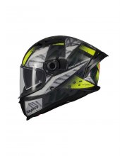 Yellow MT Braker Fury Motorcycle Helmet At JTS Biker Clothing