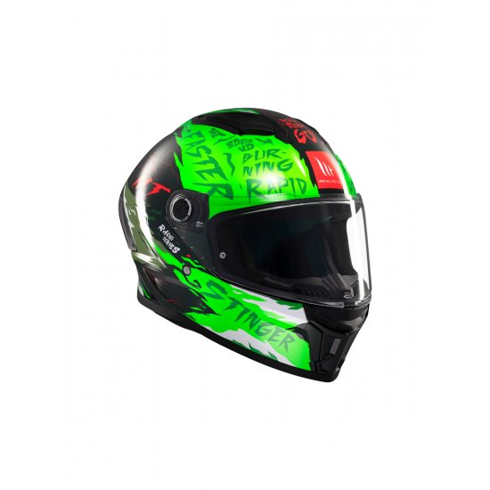 MT Stinger 2 Ardent Motorcycle Helmet at JTS Biker Clothing