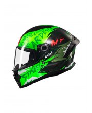 Green MT Stinger 2 Ardent Motorcycle Helmet at JTS Biker Clothing