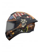 MT Targo S West Motorcycle Helmet at JTS Biker Clothing