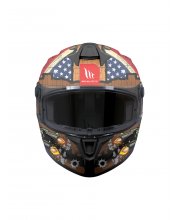 MT Targo S West Motorcycle Helmet at JTS Biker Clothing