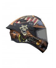 MT Targo S West Motorcycle Helmet at JTS Biker Clothing