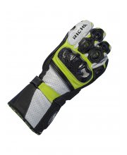 Hi-Vis Yellow Richa Ravine Motorcycle Glove at JTS Biker Clothing