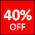 40% OFF